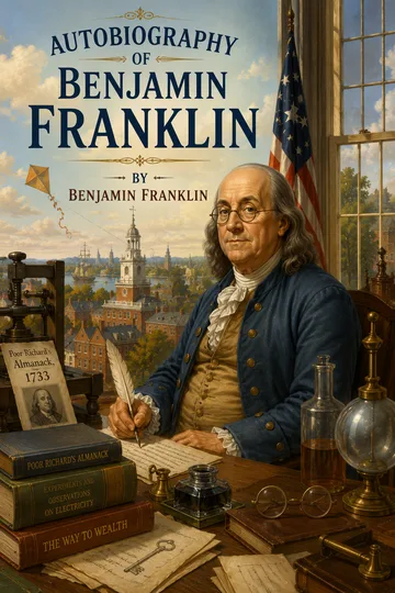 Cover of Autobiography of Benjamin Franklin by Benjamin Franklin