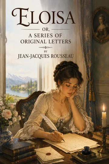 Cover of Eloisa or, A series of original letters by Jean-Jacques Rousseau