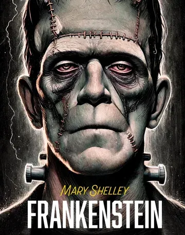 Cover of Frankenstein, or The Modern Prometheus by Mary Shelley