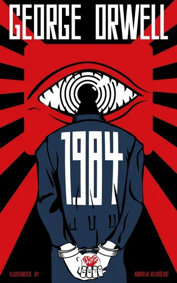 Cover of Nineteen Eighty Four (1984) by George Orwell