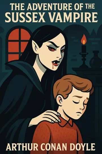 Cover of The Adventure of the Sussex Vampire by Arthur Conan Doyle