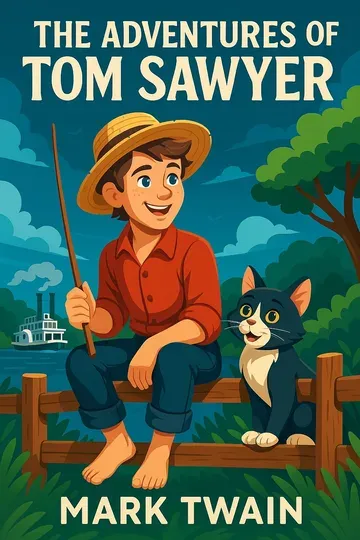 Cover of The Adventures of Tom Sawyer by Mark Twain