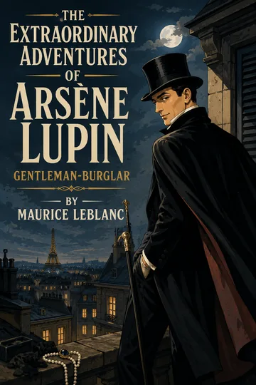 Cover of The Extraordinary Adventures of Arsène Lupin, Gentleman-Burglar by Maurice Leblanc