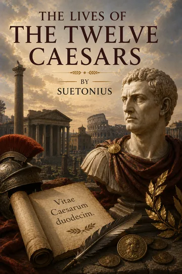 Cover of The Lives of the Twelve Caesars by Suetonius