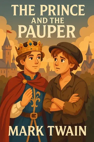 Cover of The Prince and the Pauper by Mark Twain