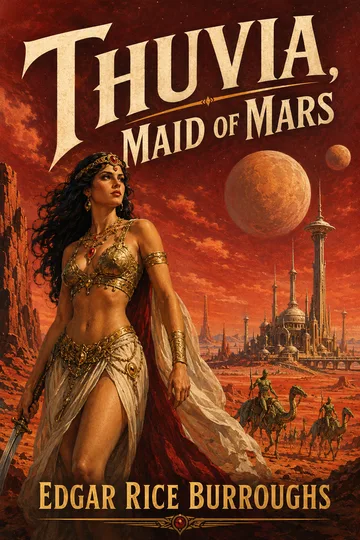 Cover of Thuvia, maid of Mars by Edgar Rice Burroughs
